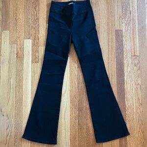 FRAME The Jet Set Flare Size 1 Black Noir